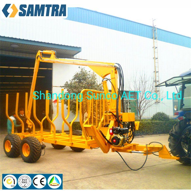China Samtra! ! CE Log Grapple Crane Hot in Canada/USA/EU/ Thailand