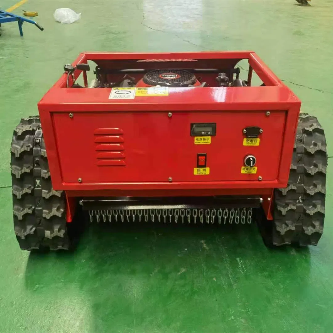 Chinese Remote Control Robot Gasoline Mowing Machine Mini Lawn Mower