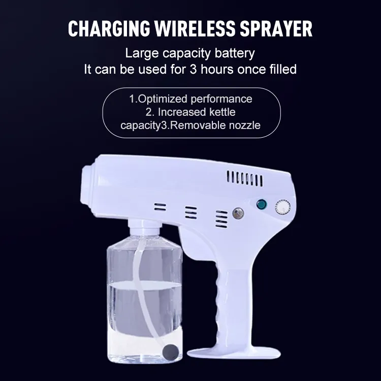 Cordless Portable Ulv Cold Fogger Disinfecting Electrostatic Mist Sprayer Machine