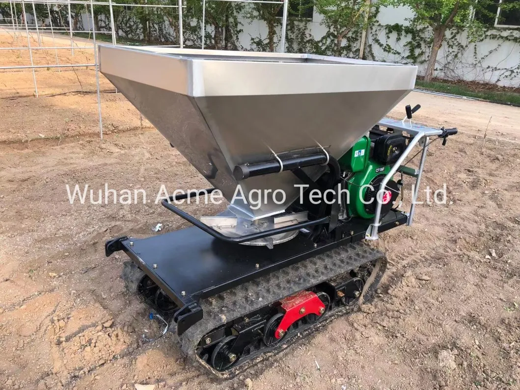 Crawler Self Propelled Fertilizer Spreading Machine