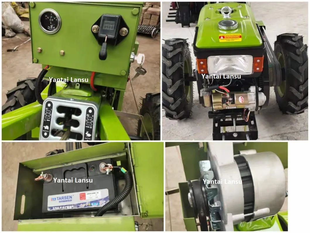 Df Model 121/151/181 Diesel Engine Walking Tractor for Hot and Rice Paddy Farm Land and Hard Land