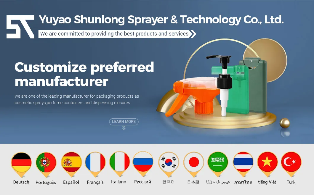 E-Commerce Stores All-Season Not Support Trigger Recyclable and Degradable 30% up PCR Foaming Sprayer SL Triggers SL-011c
