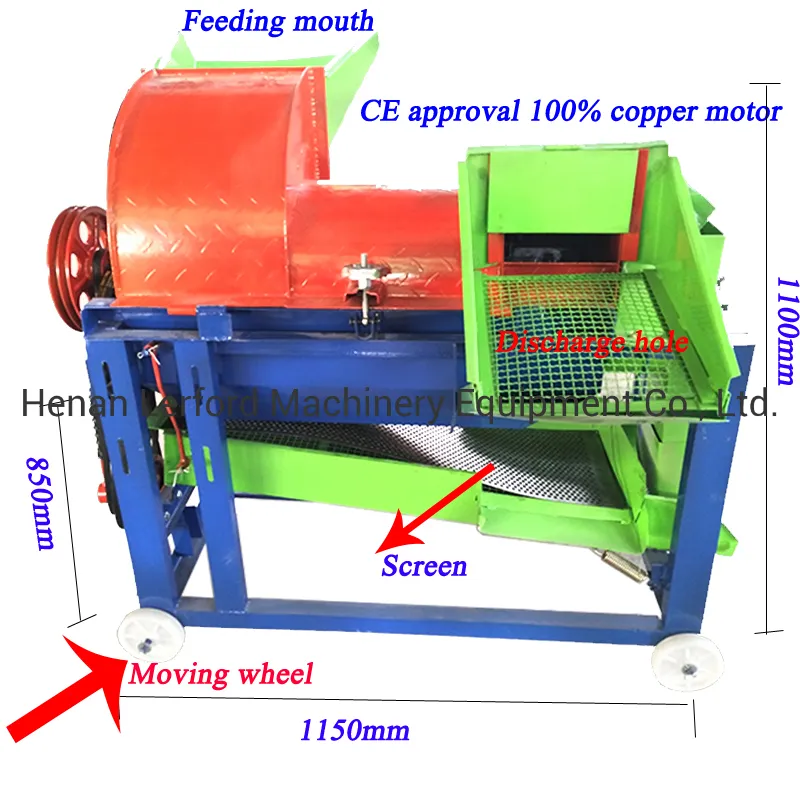 Electric Legume Thresher Machine|Grain Threshing Machine