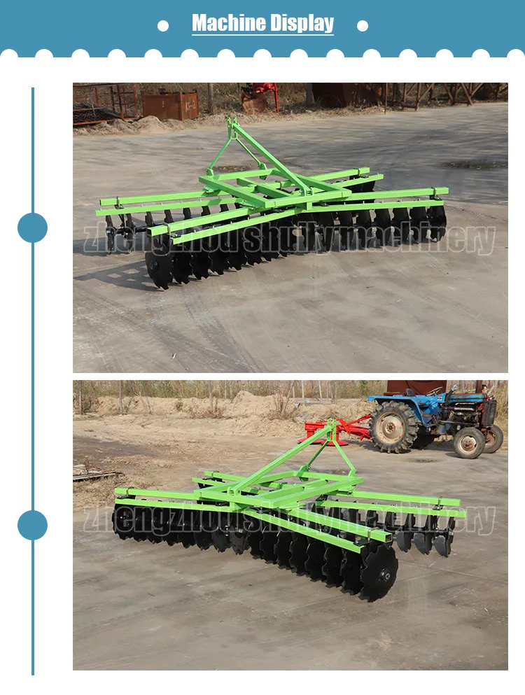 Factory Supply Rotary Harrow Disc Harrow Blades Disc Plough Harrow