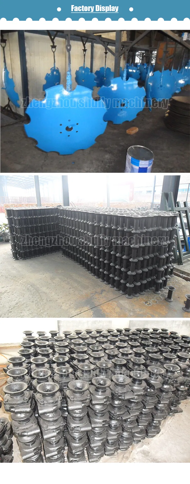 Factory Supply Rotary Harrow Disc Harrow Blades Disc Plough Harrow