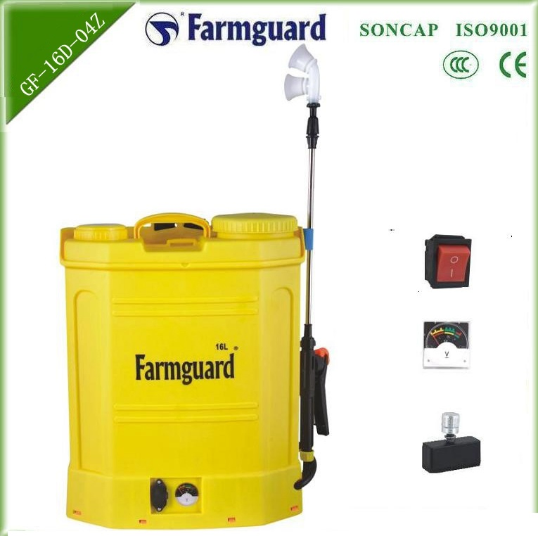 Farm Garden Agriculture Knapsack Backpack Electric Battery Sprayer GF- 16D -04z