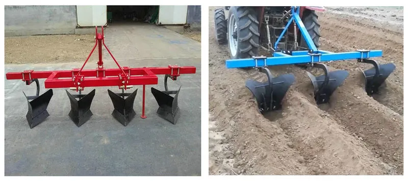 Farm Machinery Ridging Plow Tractor Ditching 3 Point Hitch Furrow Ridger Ridging Plough for Sale