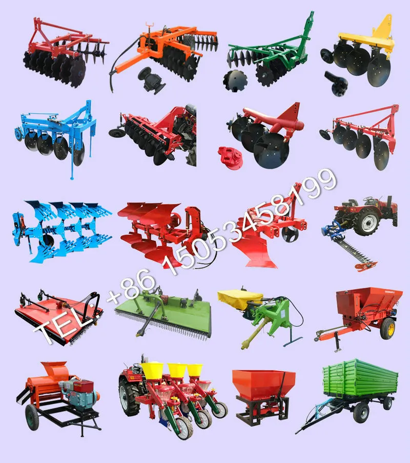 Farm Machinery Ridging Plow Tractor Ditching 3 Point Hitch Furrow Ridger Ridging Plough for Sale