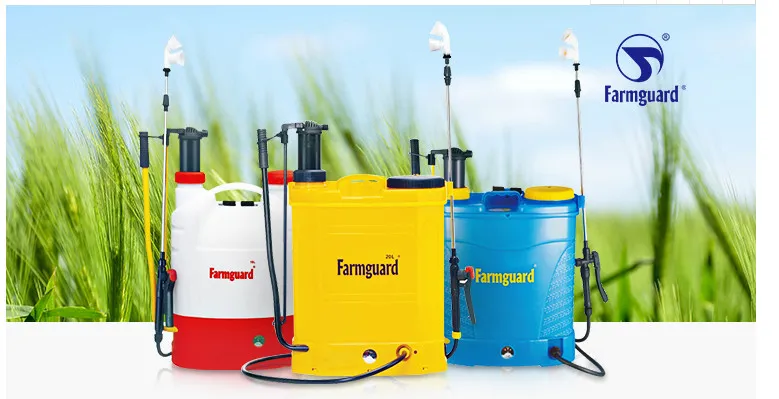 Farmguard Taizhou Guangfeng Pump Hand Plastic Backpack Agricultural Pesticide Sprayer Manufacturer 16L20L18L