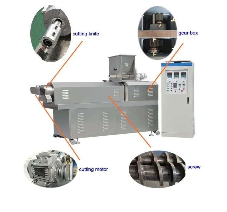 Floating and Sinking Fish Feed Pellet Extruder Machines