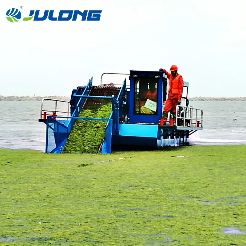Floating Debris Collecting Ship/Aquatic Weed Skimmer/Aquatic Weed Mower Boat