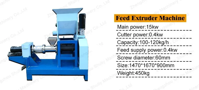 Floating Fish Pet Poultry Feed Pellet Production Machine Fish Food Machinery