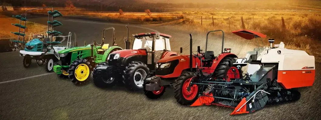 Front Shovel Cabin 50HP 55HP 60 HP 4 Wheel Drive Farm Tractor