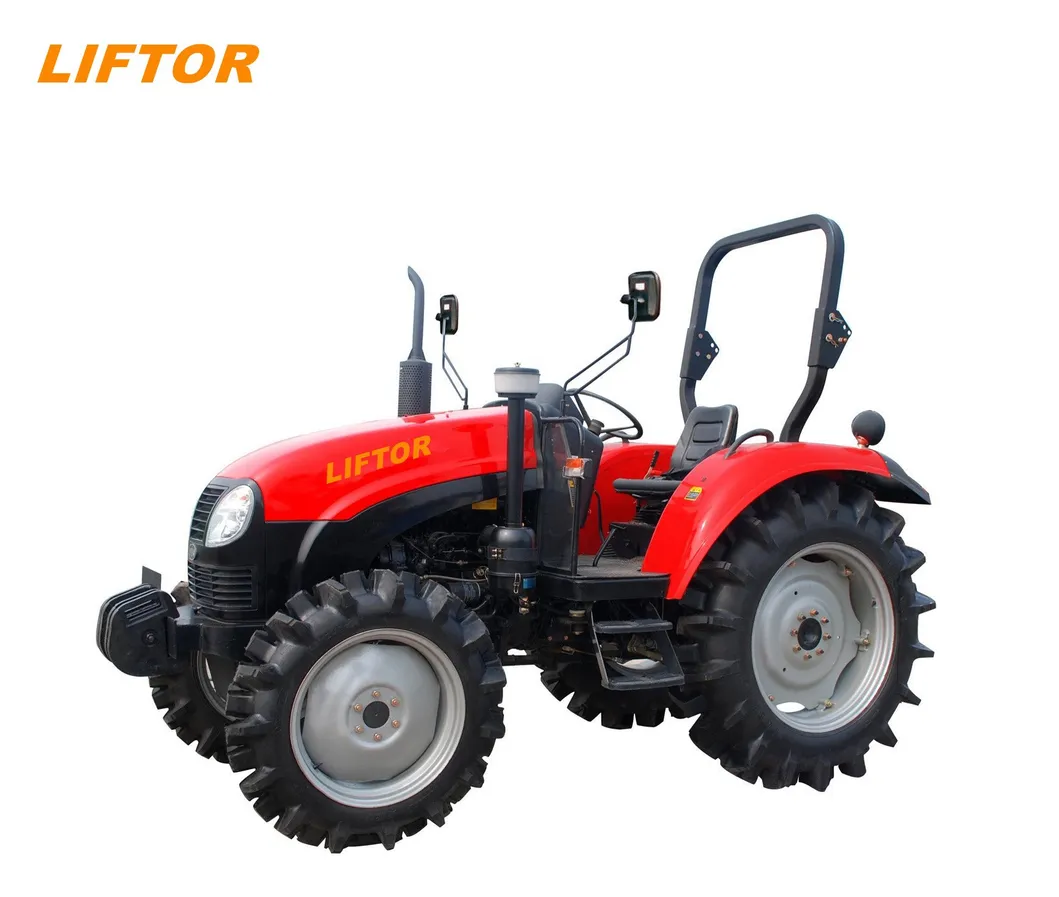 Front Shovel Cabin 50HP 55HP 60 HP 4 Wheel Drive Farm Tractor