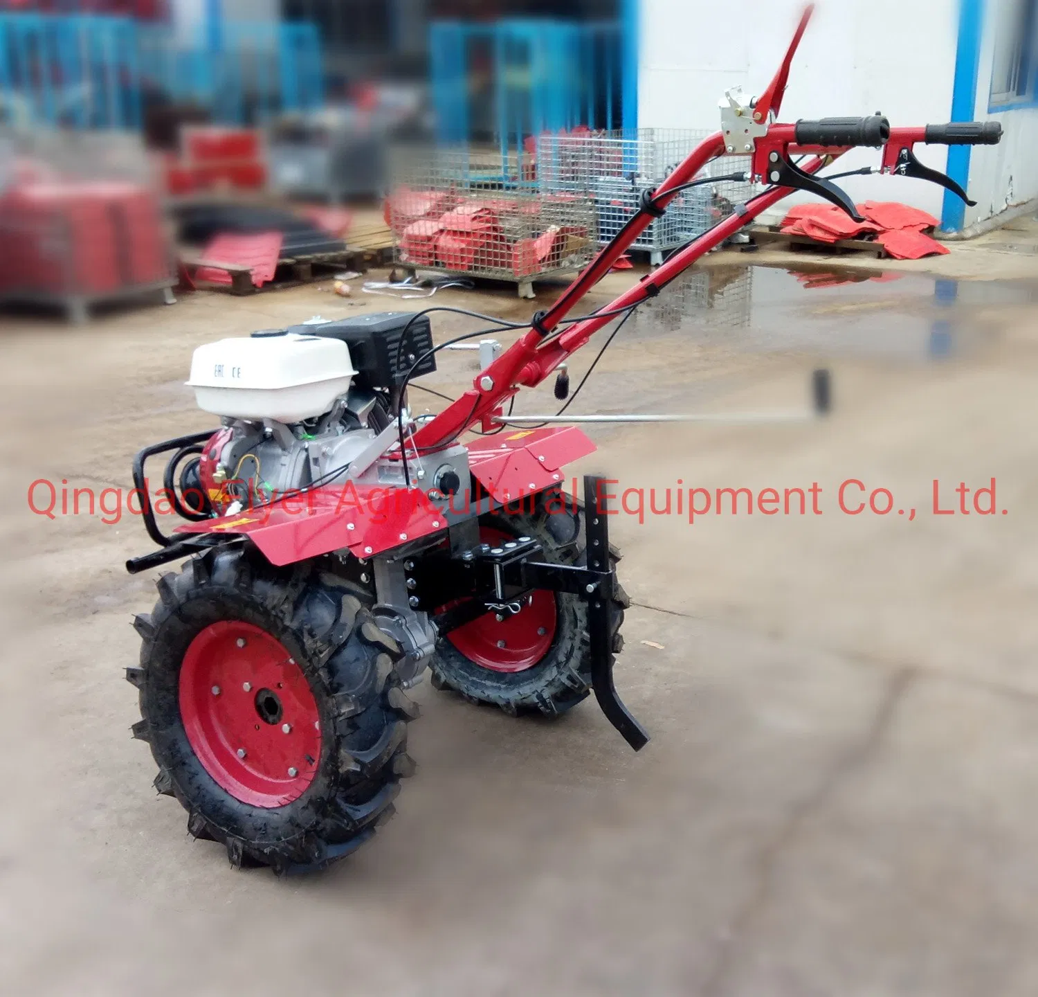 Gasoline Tiller Rotary Tiller Power Tiller Small Mini Tractor Tiller for Sale