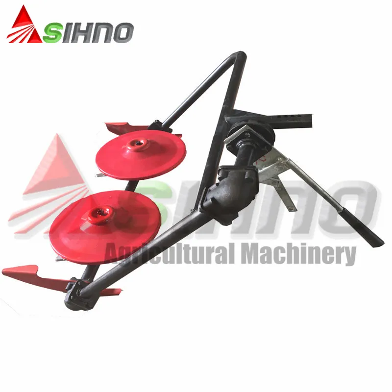 Gear Driven Walking Tractor Gasoline Rotary Disc Mower