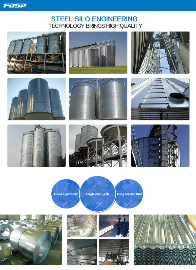 Grain Storage Steel Silo for Storage