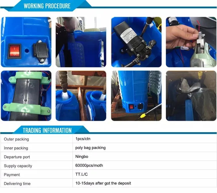 Guaranteed Quality Proper Price16L 18L Agricultural Knapsack Battery Electric Solar Panel Power Sprayer