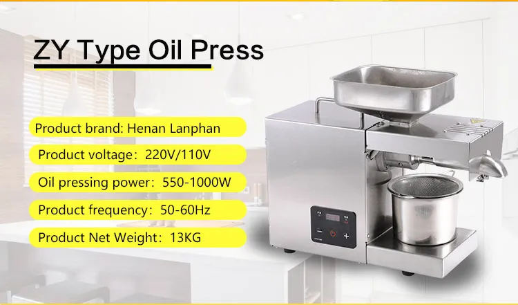 Gyl-80 6yl-80 300kg 6yl-80 Sesame Sunflower Peanut Coconut Diesel Coconut Hot and Cold Mini Oil Press Pressing Machine