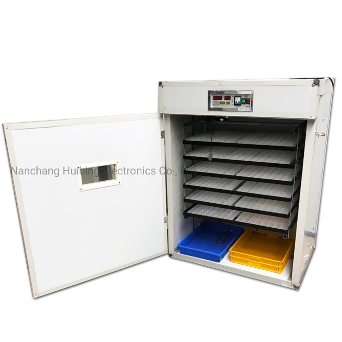 High Hatching Rate Automatic Duck Chicken Egg Incubator for 1000 Eggs