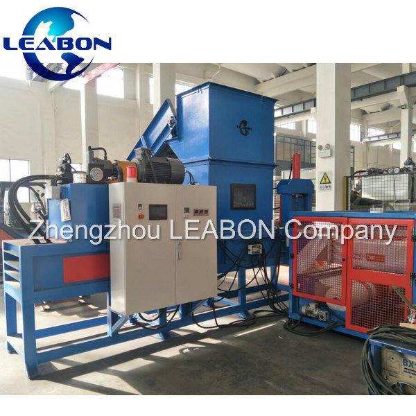 High Pressure Horizontal Hydraulic Fiber Sawdust Wood Shaving Compressor