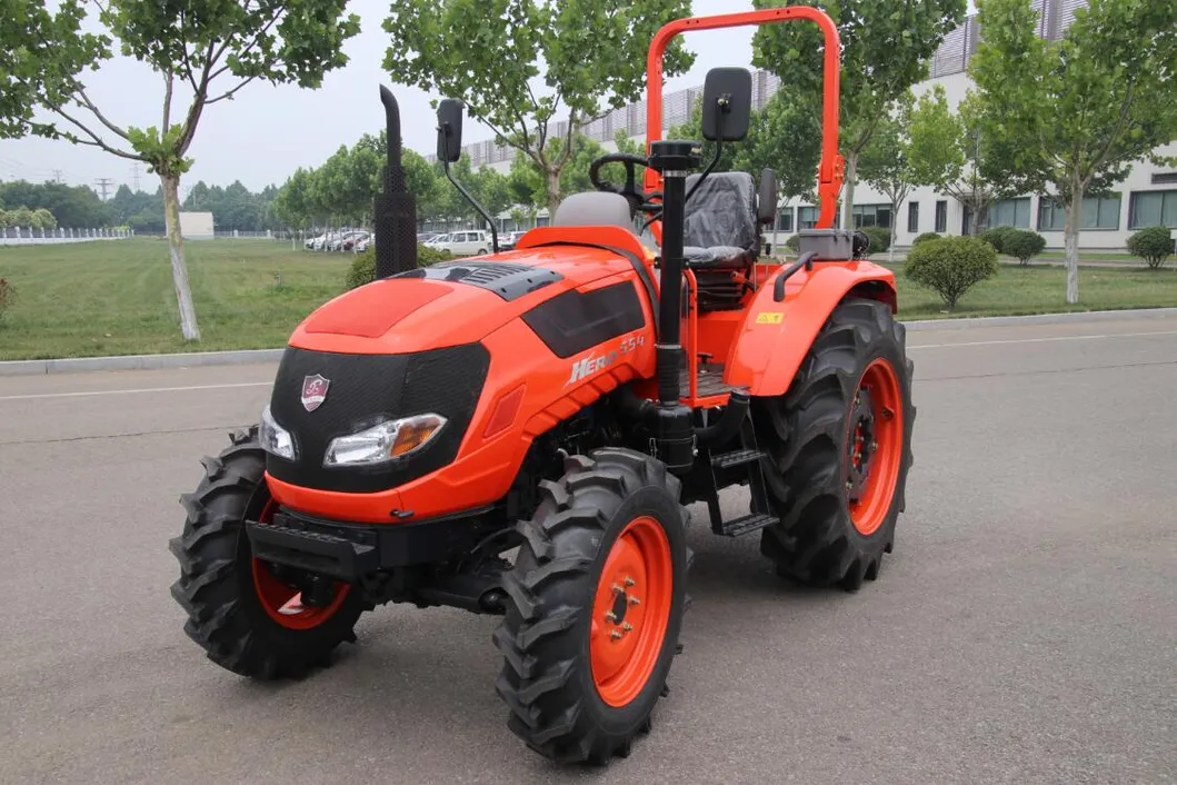 High Quality Low Price Chinese 55HP 4WD for Farm Agriculture Machine Farmlead Tractor with Cabin