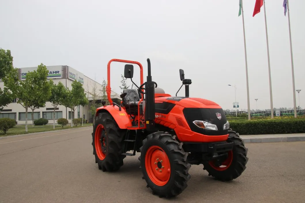 High Quality Low Price Chinese 55HP 4WD for Farm Agriculture Machine Farmlead Tractor with Cabin