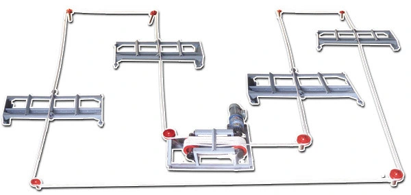 High Quality Manure Cleaning Equipment Slurry Scraper Machine for Sale