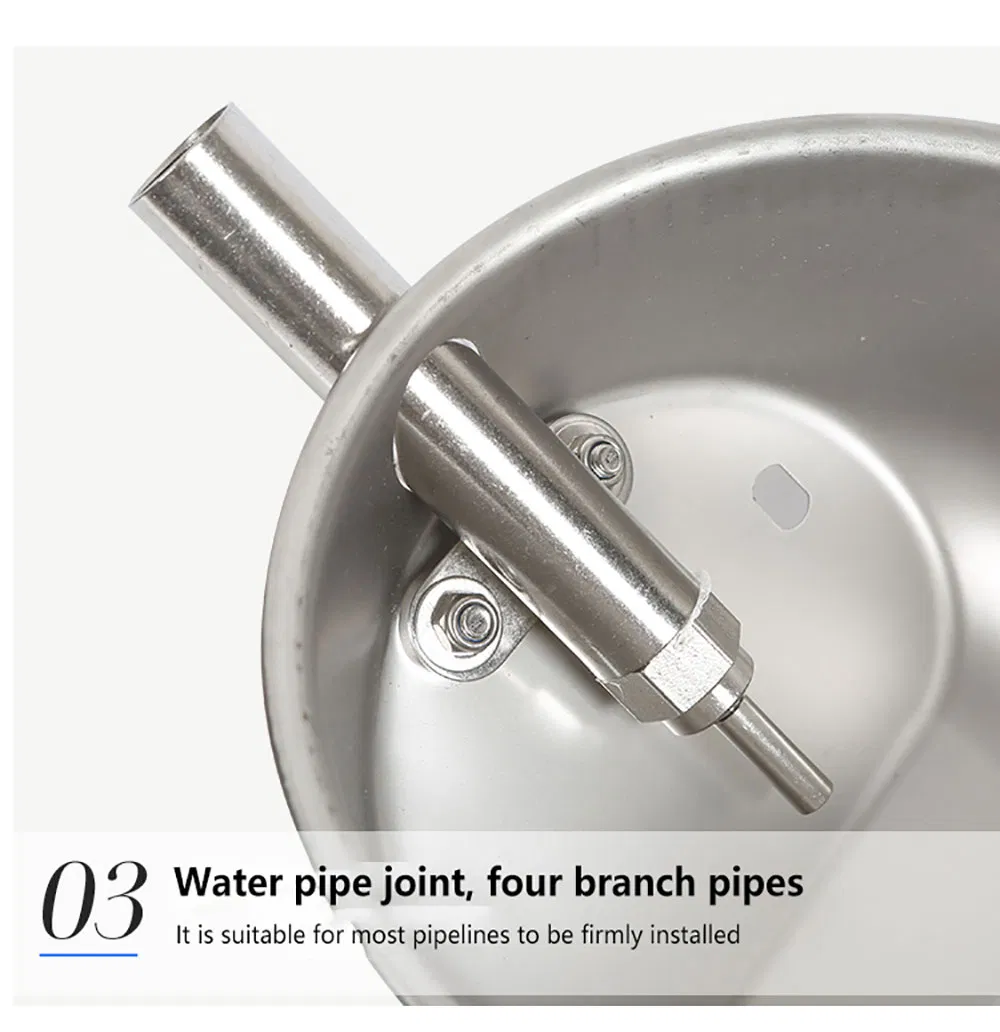 Hot Sale 202/304 Stainless Steel Pig Waterer Automatic Pig Waterer
