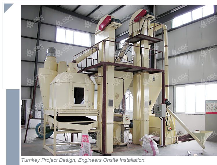 Hot Sale 2t/H Straw Horse Feed Machinery for Philippine
