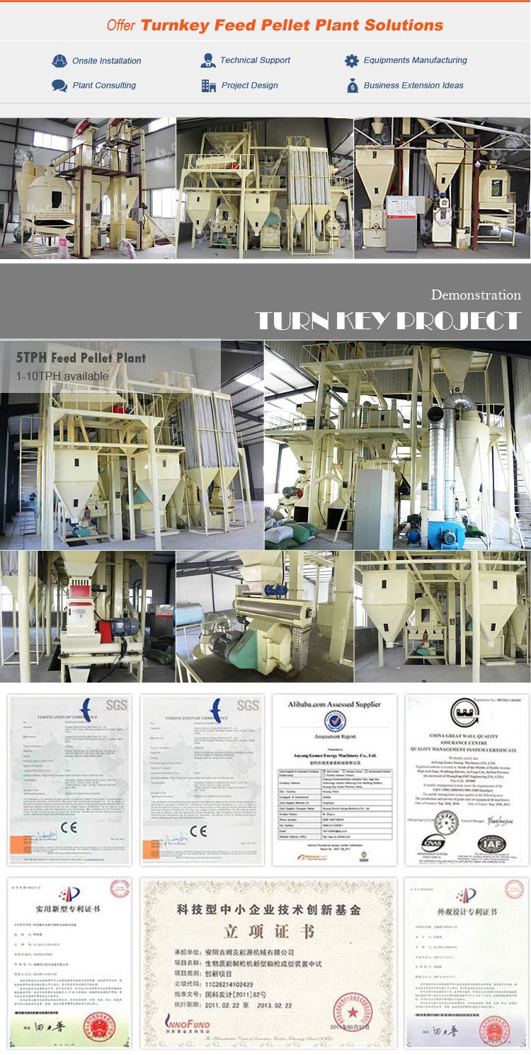 Hot Sale 2t/H Straw Horse Feed Machinery for Philippine