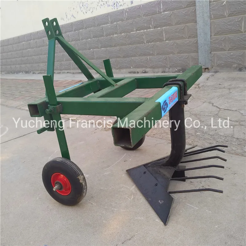Hot Sale of Small Four Wheels Simple Potato Harvest, Sweet Potato Harvest Plough, Small Agricultural Harvest Machinery