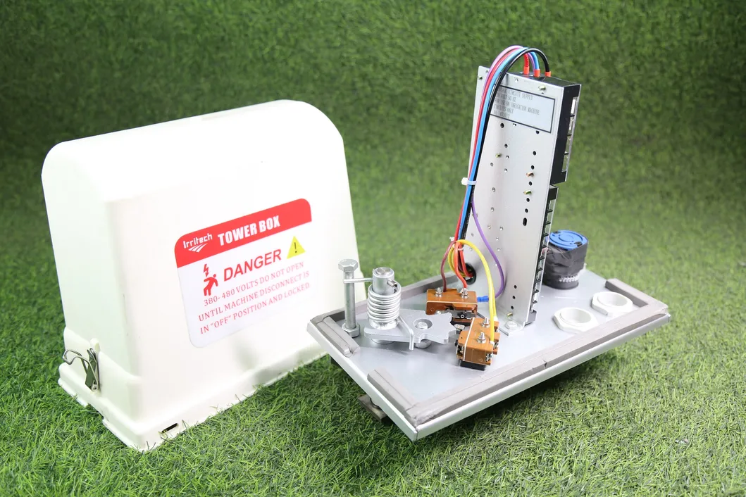 Linear Sprinker Package Controlled by Electrovalves While in Pivot Mode