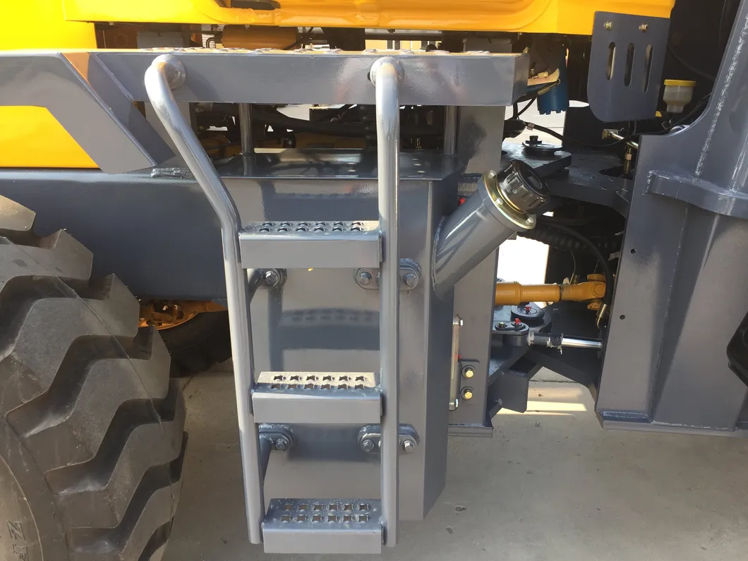 Lq928 China Front End Wheel Loaders with Rated Load 2.8t with Standard Bucket
