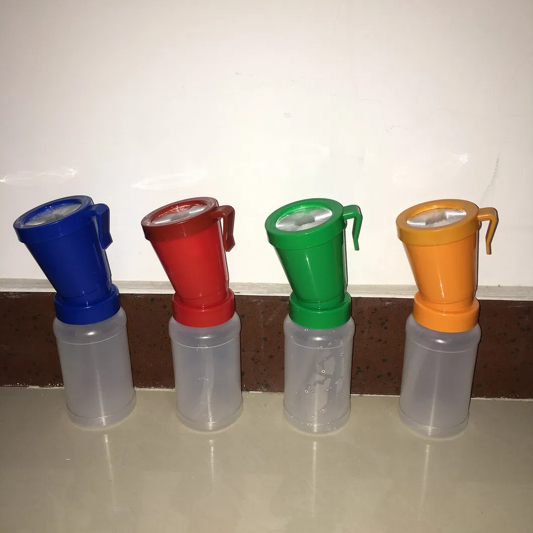 Medicated Bath Cup Non Reflowable Teat DIP Cup for Cows 92g Green 300ml Foaming Teat Dippers
