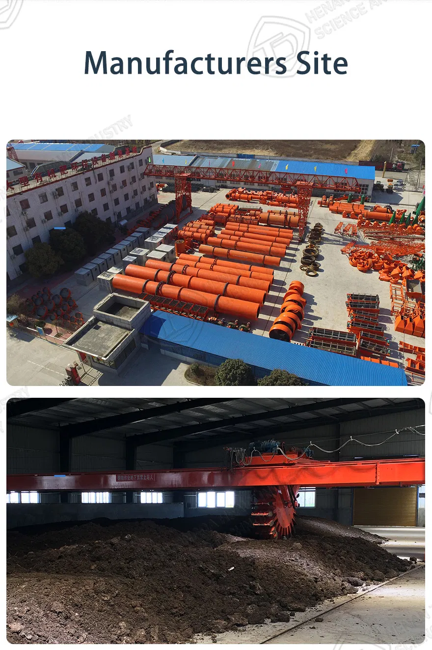 Municipal Solid Waste Vertical Crusher Machine to Grinding for Organic Fertilizer Making