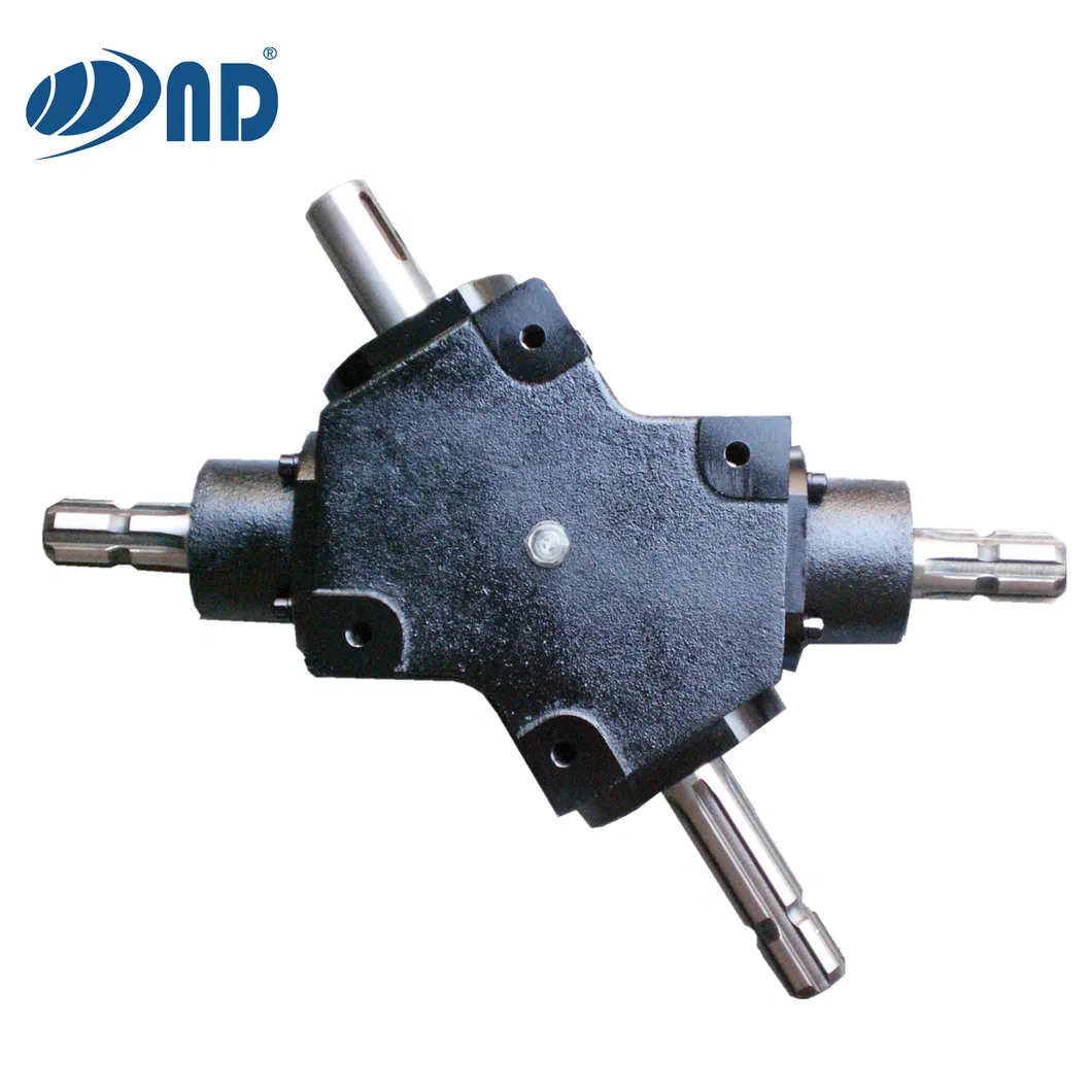 ND European 56 Degree Spiral Bevel Agricole Gearboxes for Singgle Rotary Hay Rakes (B160)