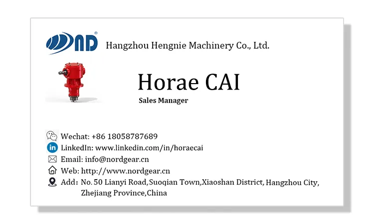 ND High Output High Rpm Spiral Bevel Agricole Gear Boxes for Agriculture Machinery (B454)
