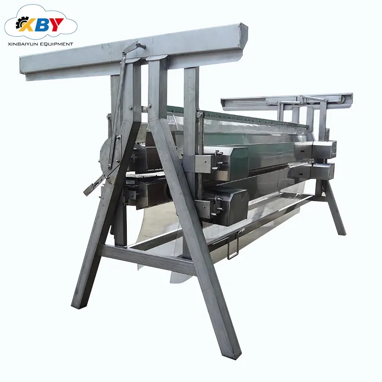 Neck Feather Plucker for Duck Goose. Neck Feather Cleaning Machinery for Poultry Processing