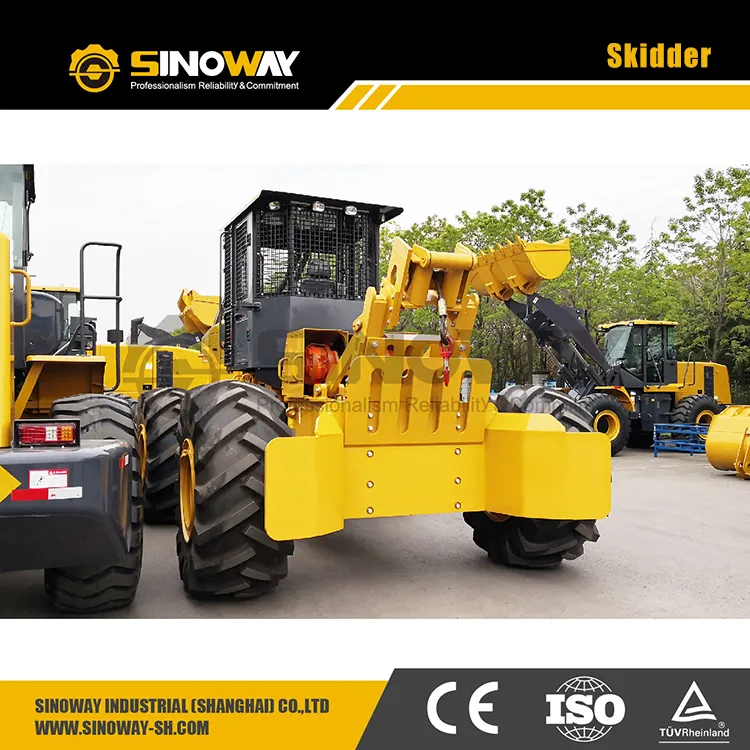 New Skidder with Cable Drum and Hydraulic Winch