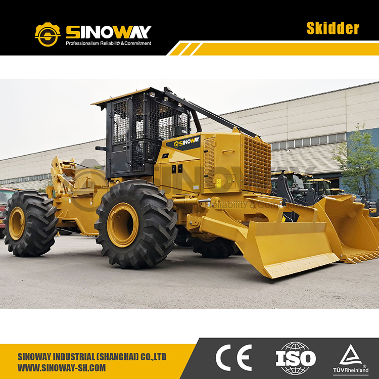 New Skidder with Cable Drum and Hydraulic Winch