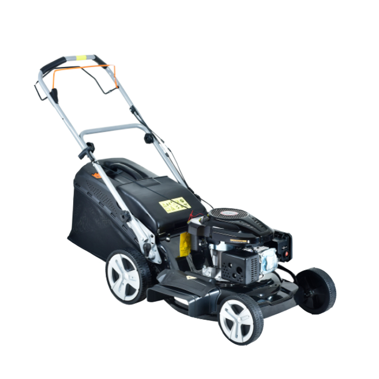Orange Color 22 Inches Loncin Engine 196cc Lawn Mower Petrol Gasoline Lawn Mower