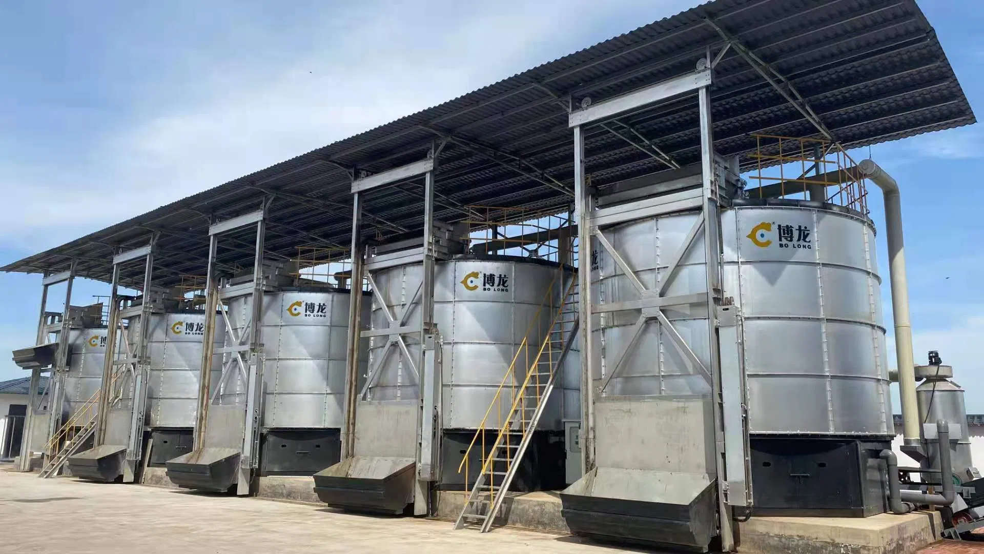 Organic Waste Composting Automatic Fermentation Tank 102L Organic Fertilizer/Kitchen Waste/Sludge