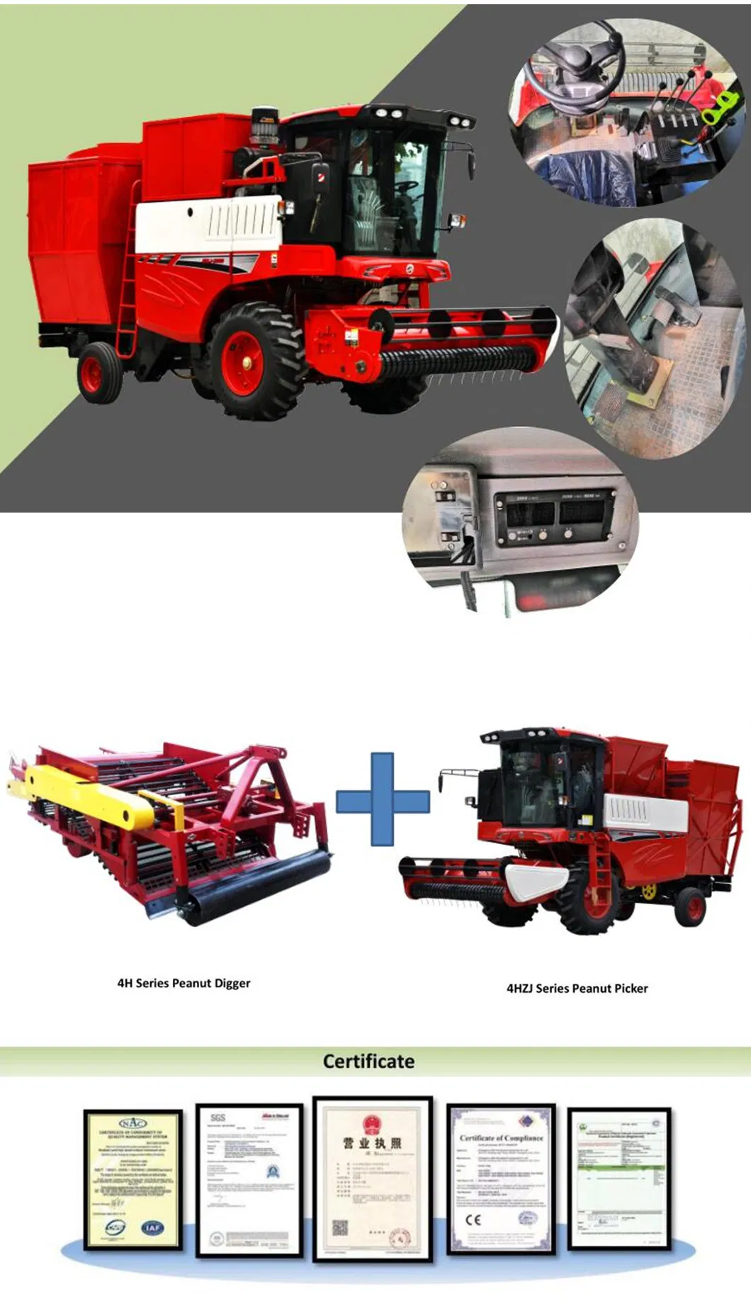 Peanut Picker / Groundnuts Harvester