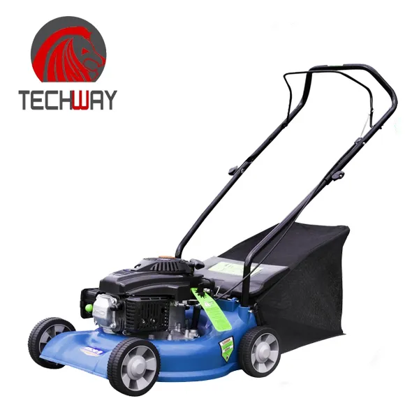 Popular 18 Inches Hand Pushed Lawn Mower Garden Tools with Loncin Engine