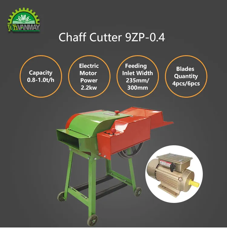 Poultry Equipment Silage Chopping Chaff Cutter Machine