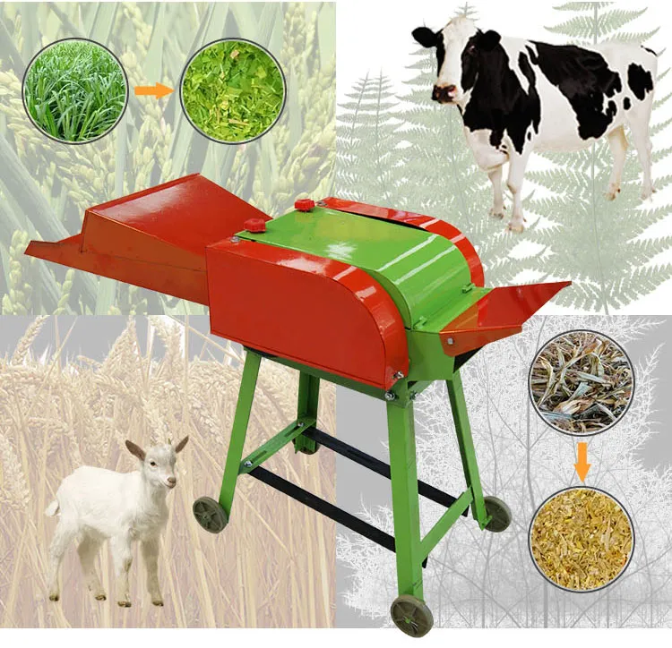 Poultry Equipment Silage Chopping Chaff Cutter Machine