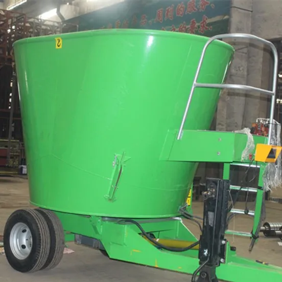 Pto Traction Type Tmr Feed Mixer Dairy Cow Feeding Equipment Drum Type Feed Mixer Tmr Feed Agitator Dairy Farming Mixer Manufacturers