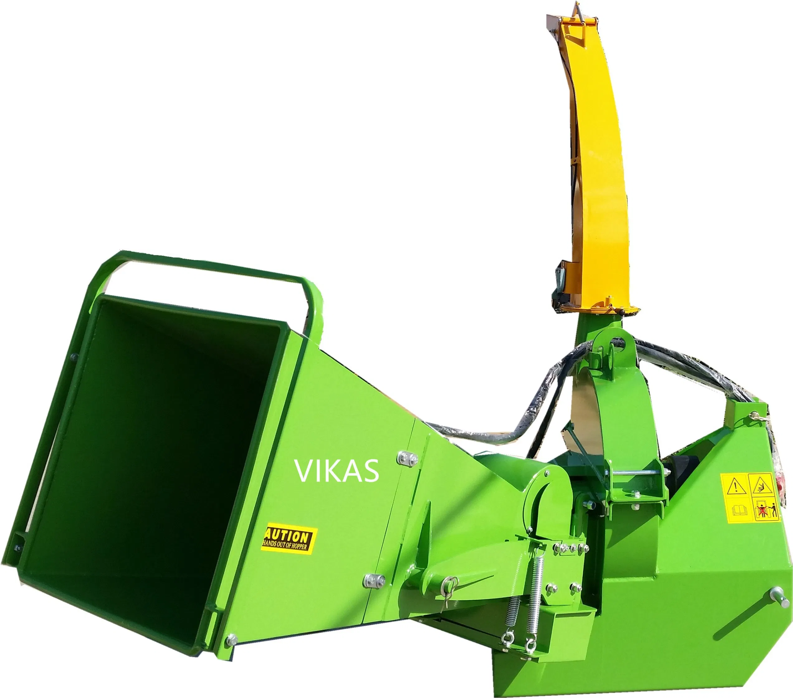 Pto Tractor Towing Wood Chips Making Machine with Chipping Capacity (10cm-22cm)