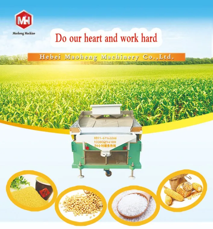 Rice Corn Grain Destoner Machine Stoning Remover 5xqs-1500m